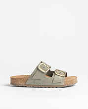 Flat sandal JERBA-700 blue