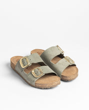 Flat sandal JERBA-700 blue