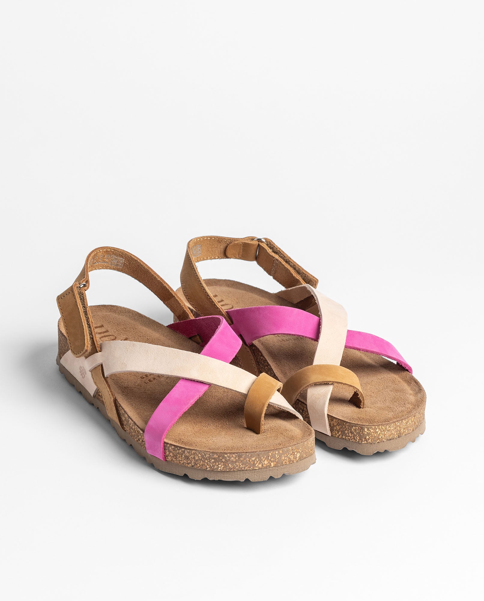 Sandalia plana JERBA-718 rosa