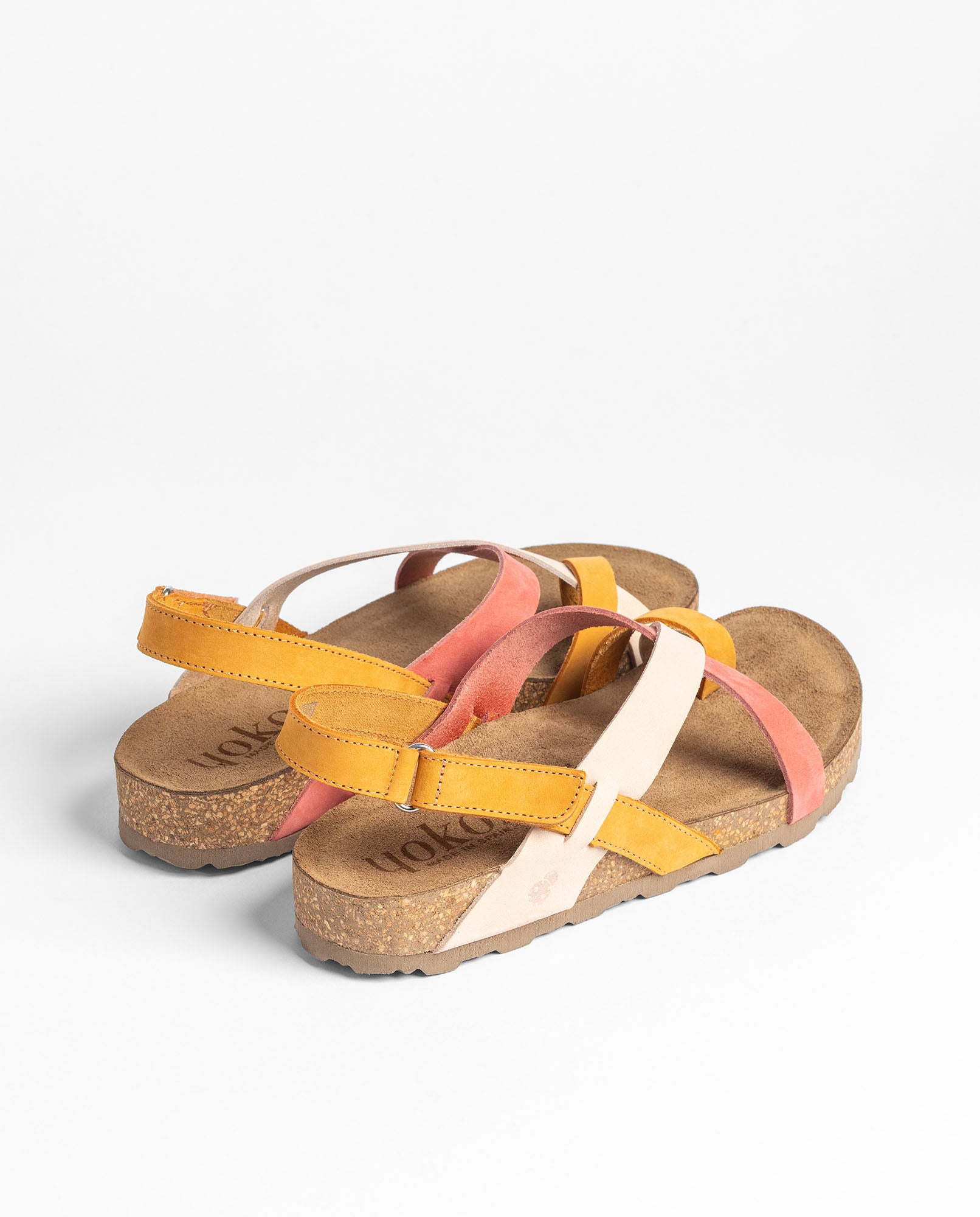 Sandalo basso JERBA-718 arancione