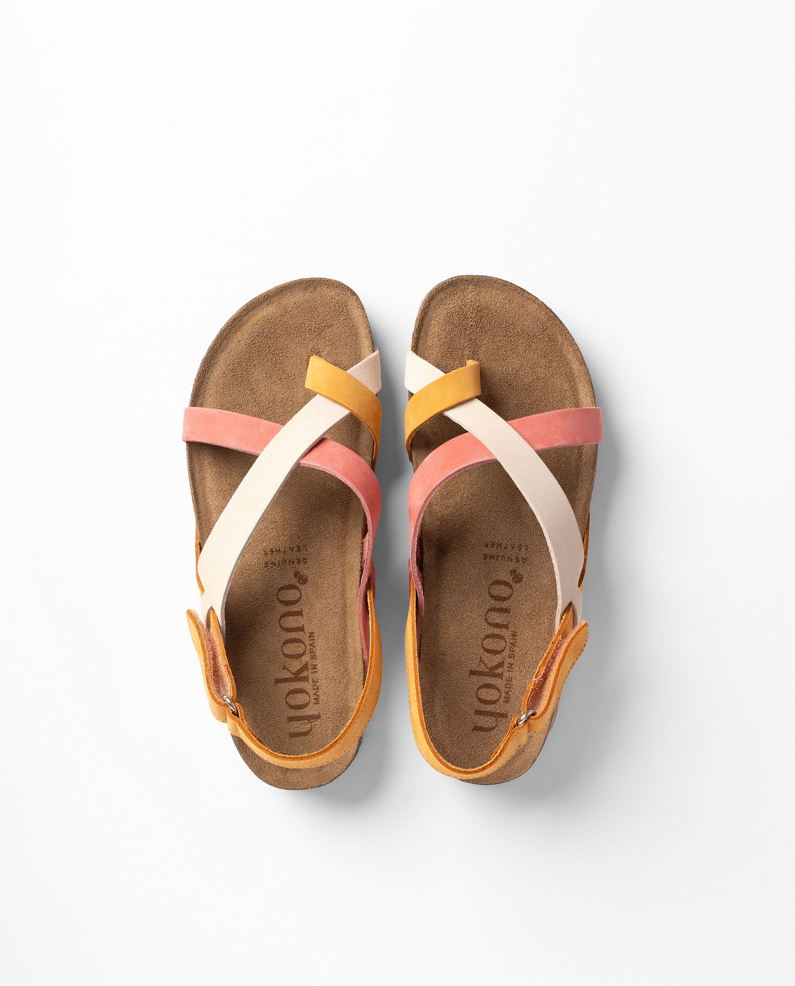 Sandalo basso JERBA-718 arancione