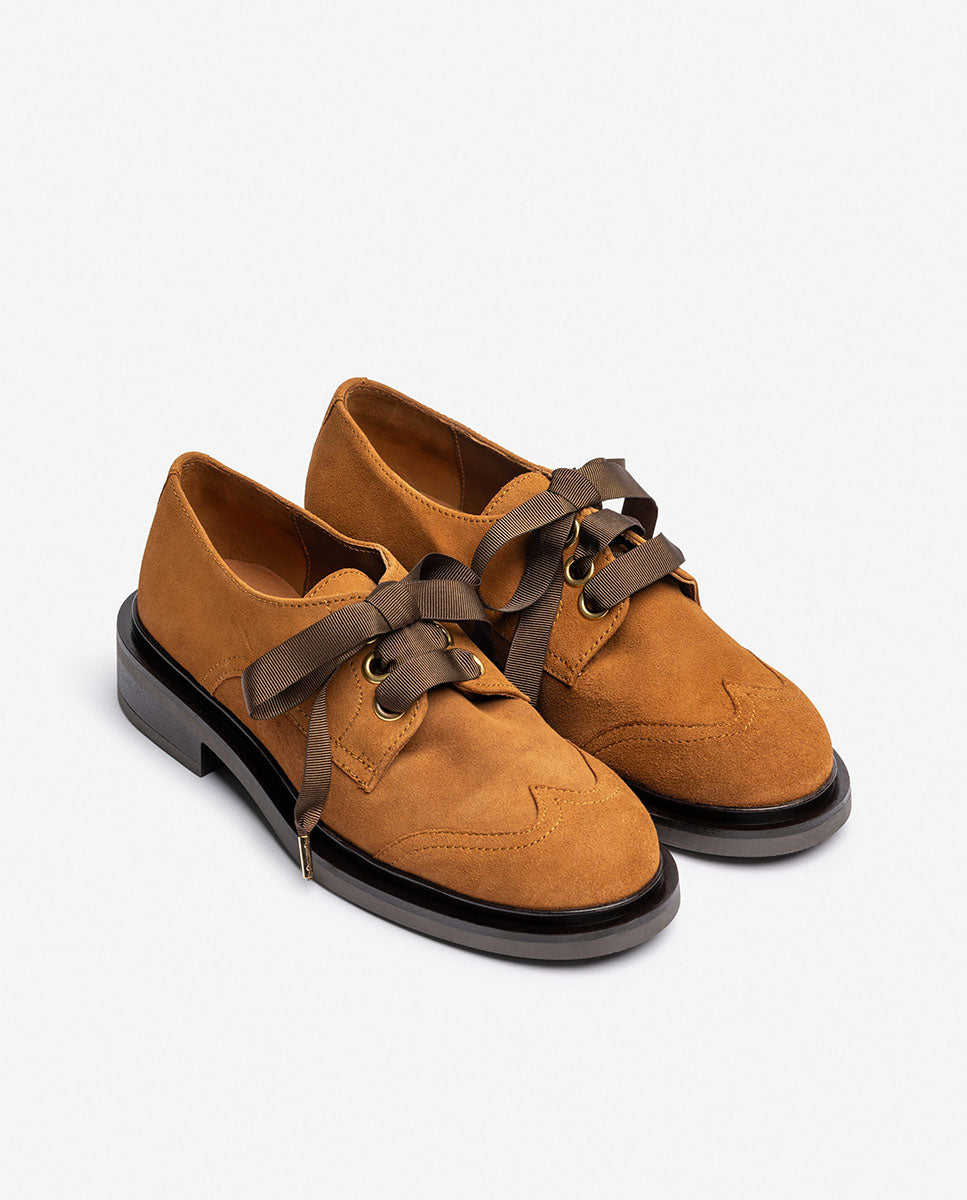 Stivaletto basso LEI-003 marrone