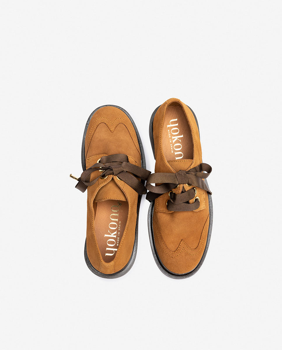 Stivaletto basso LEI-003 marrone