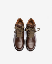 Botín plano LEI-006 marrón