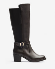 Heeled boot LILLE-015 brown