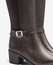 Heeled boot LILLE-015 brown