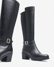 Botte à talon LILLE-015 noir