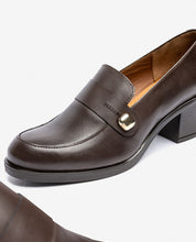 Scarpe con tacco LILLE-100 marrone 