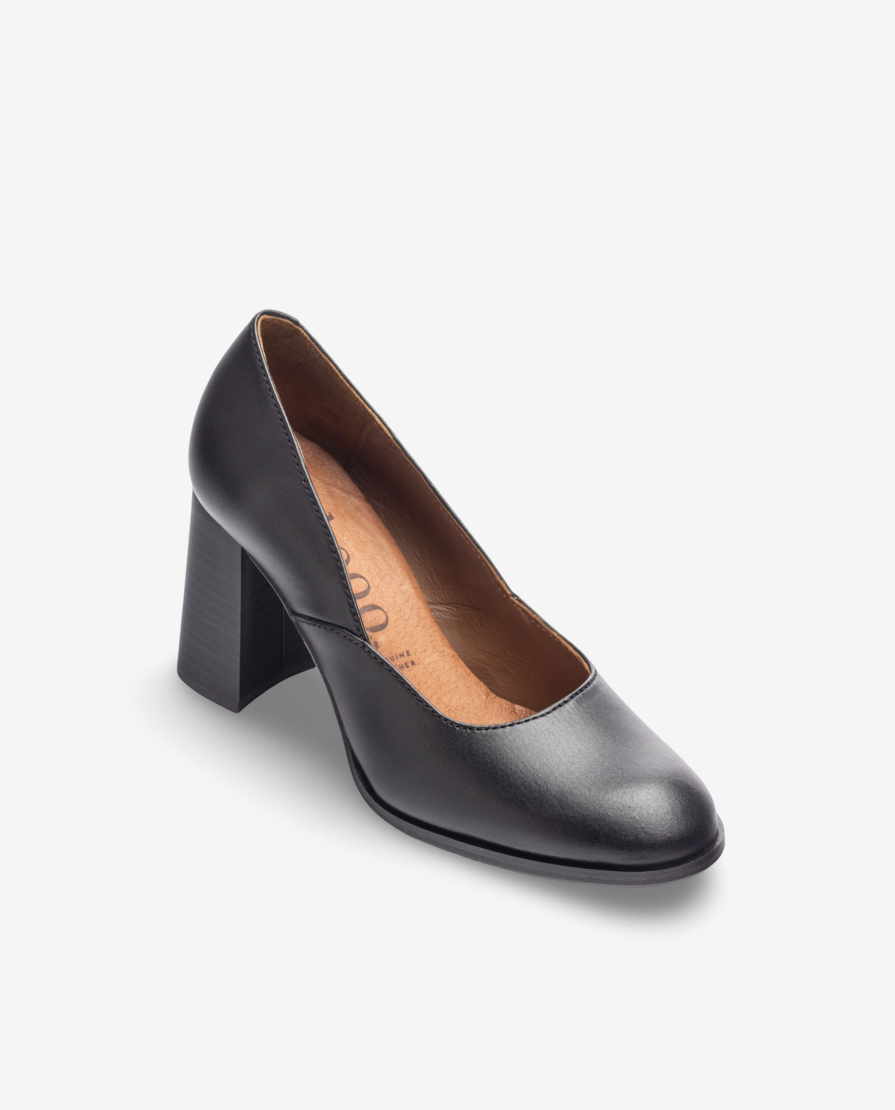 Schuh mit Oberteil LOIR-001 Schwarz