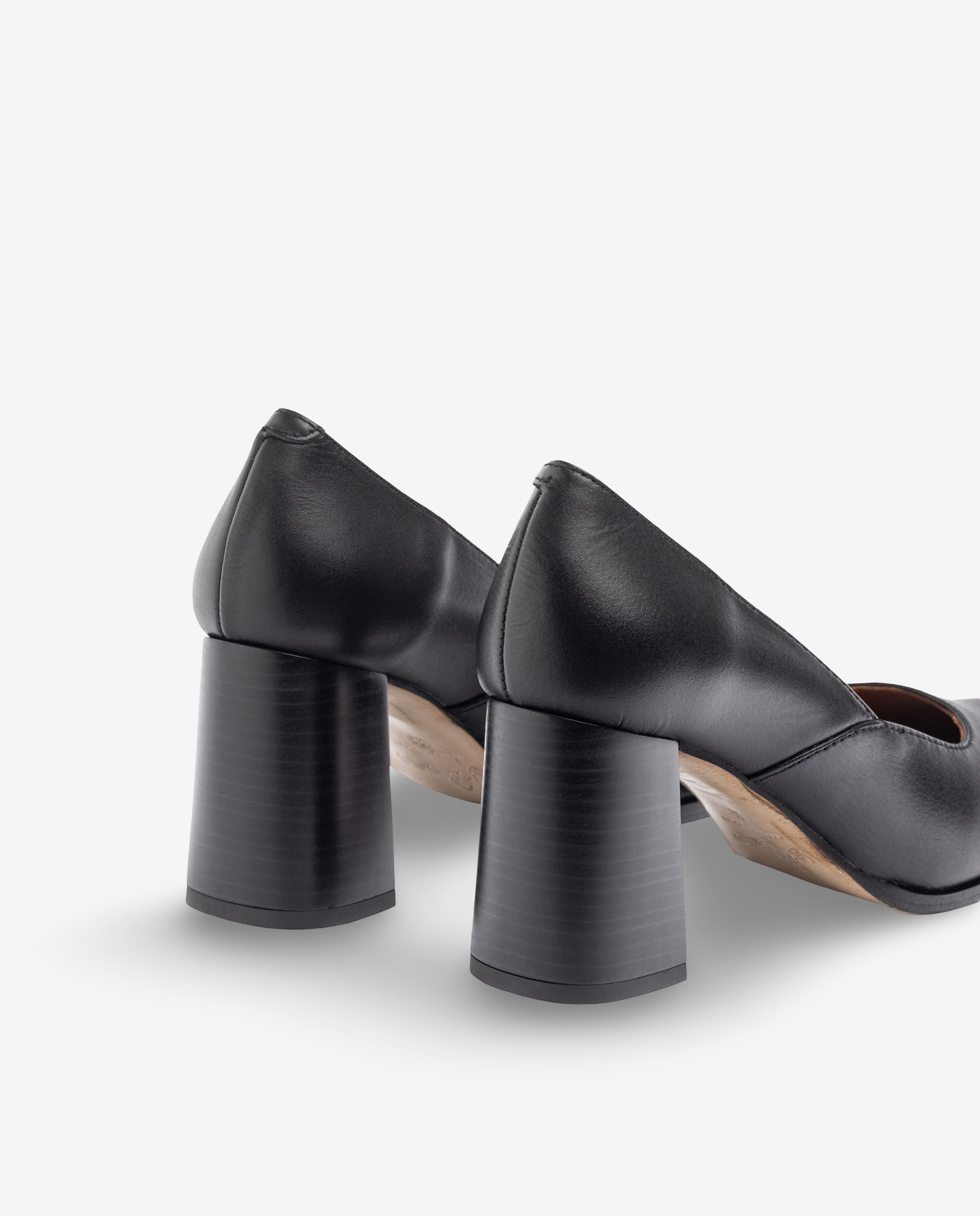 Schuh mit Oberteil LOIR-001 Schwarz