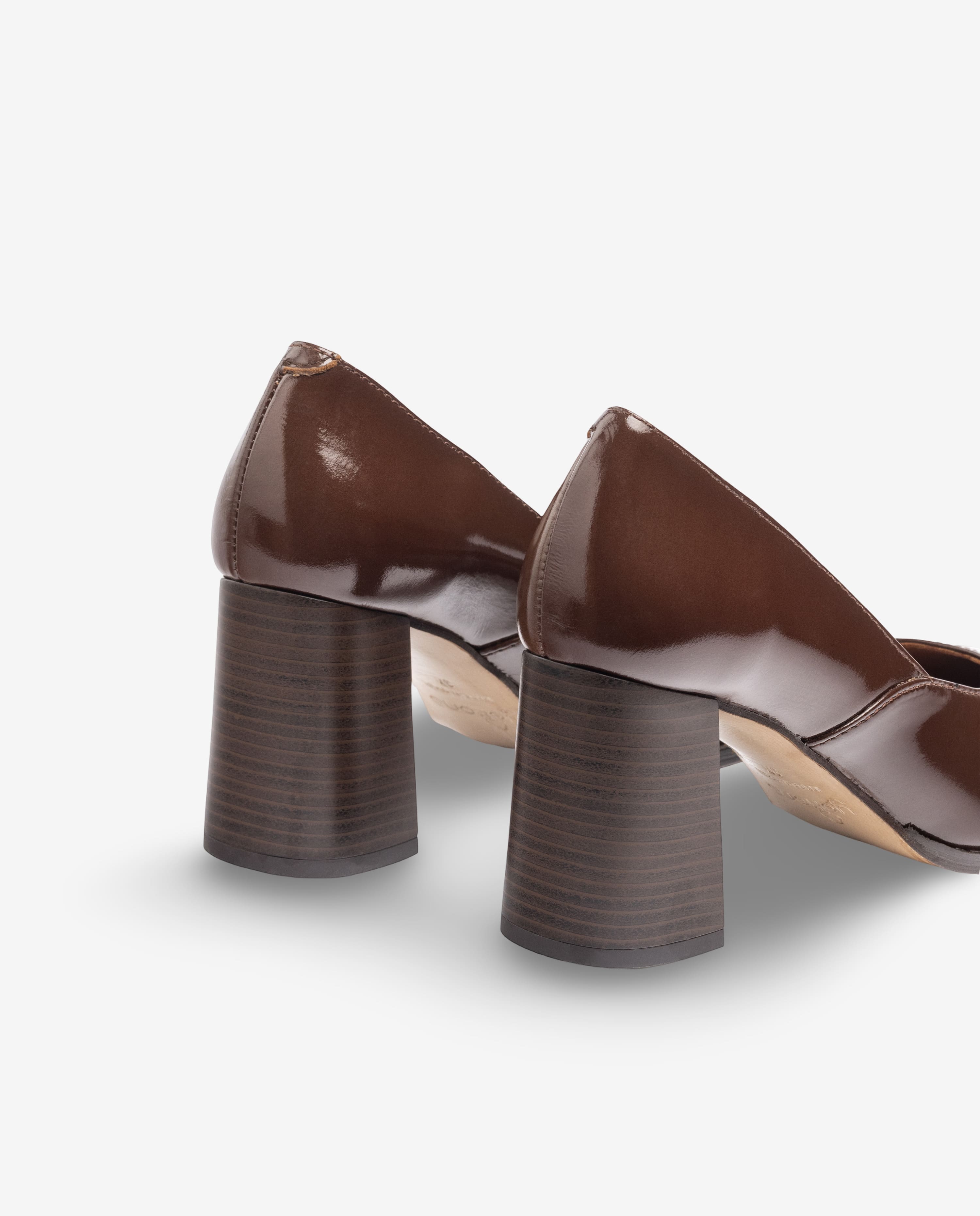 Brauner Lair-001 Heeled Schuh