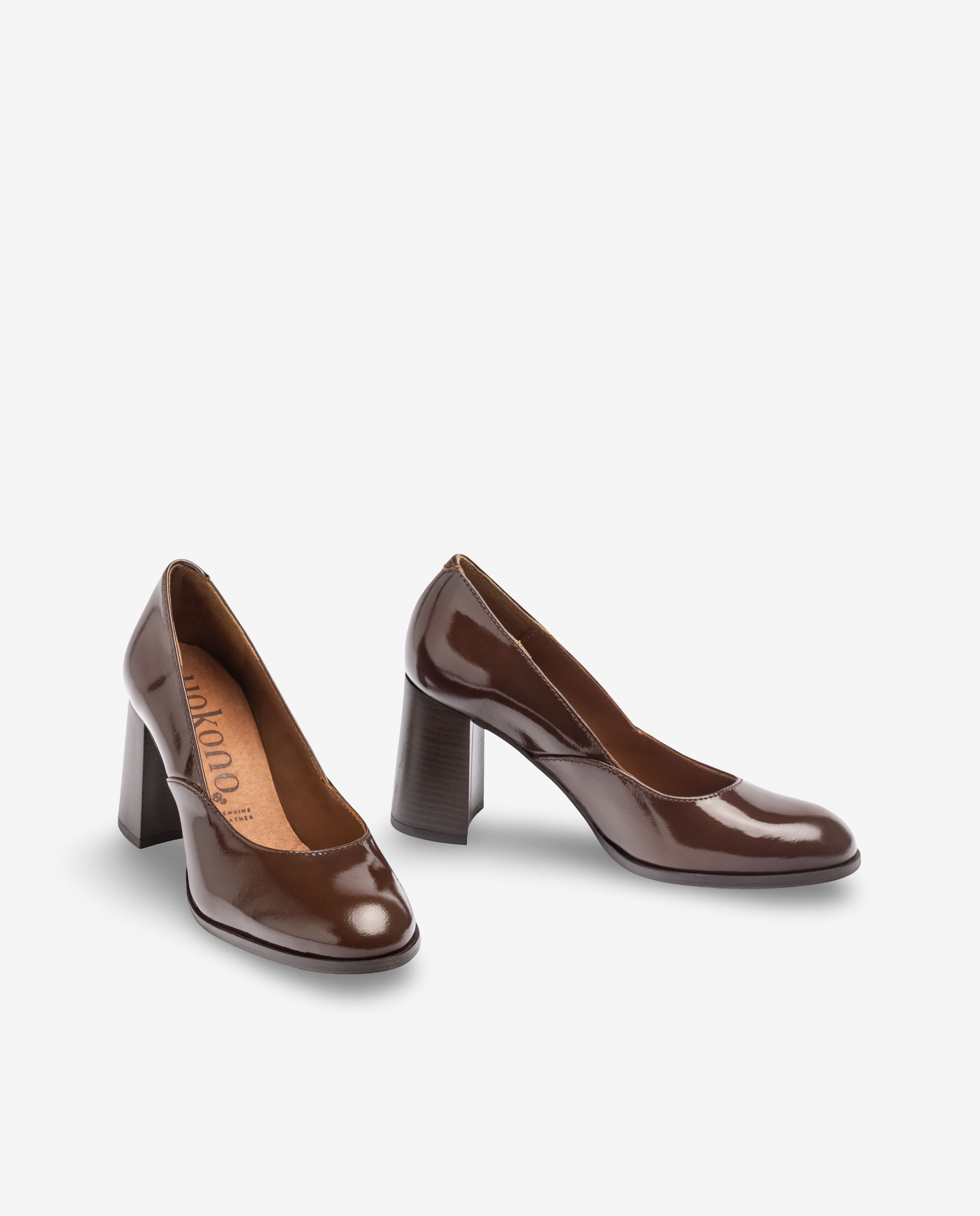 Brauner Lair-001 Heeled Schuh