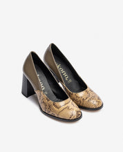 Scarpa con tacco LOIR-004 beige