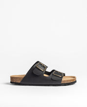 Sandalia plana MACAM-150 negro