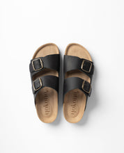 Sandalia plana MACAM-150 negro