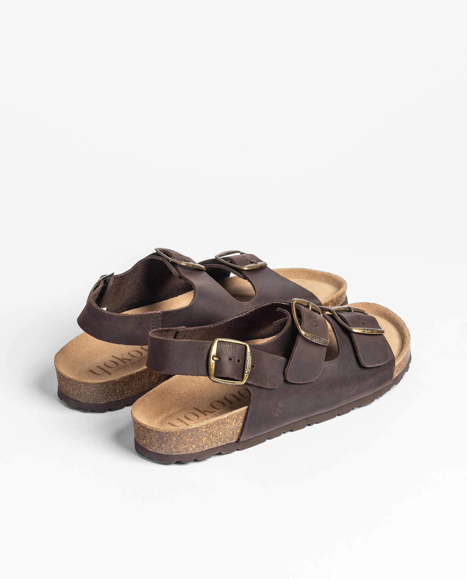 Flache Sandale MACAM-151 braun