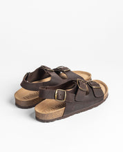 Flache Sandale MACAM-151 braun