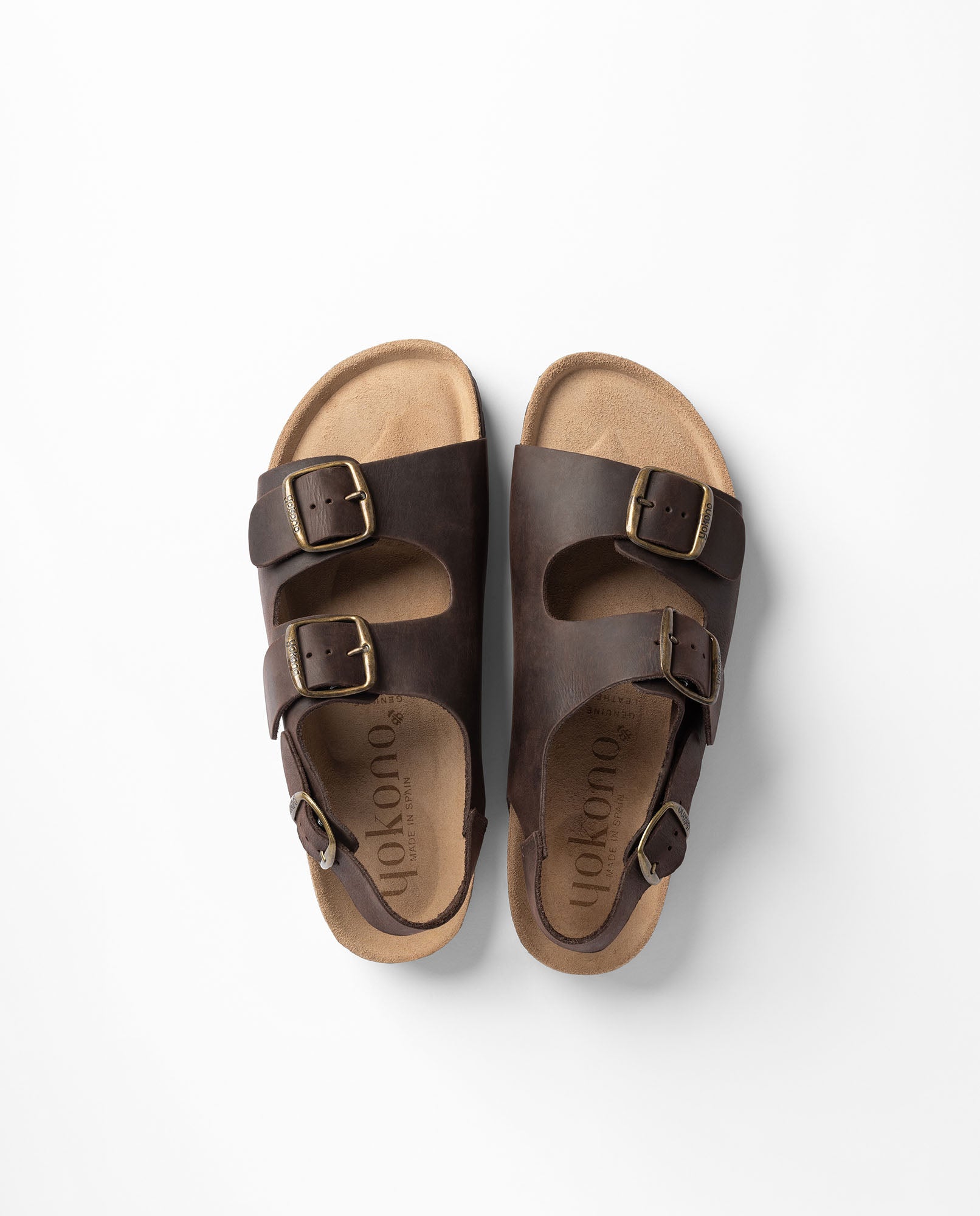 Flache Sandale MACAM-151 braun