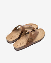 Flache Sandale MACAM-203 beige