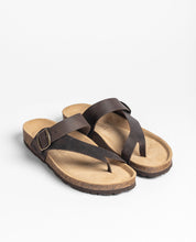 Flat sandal MACAM-203 brown