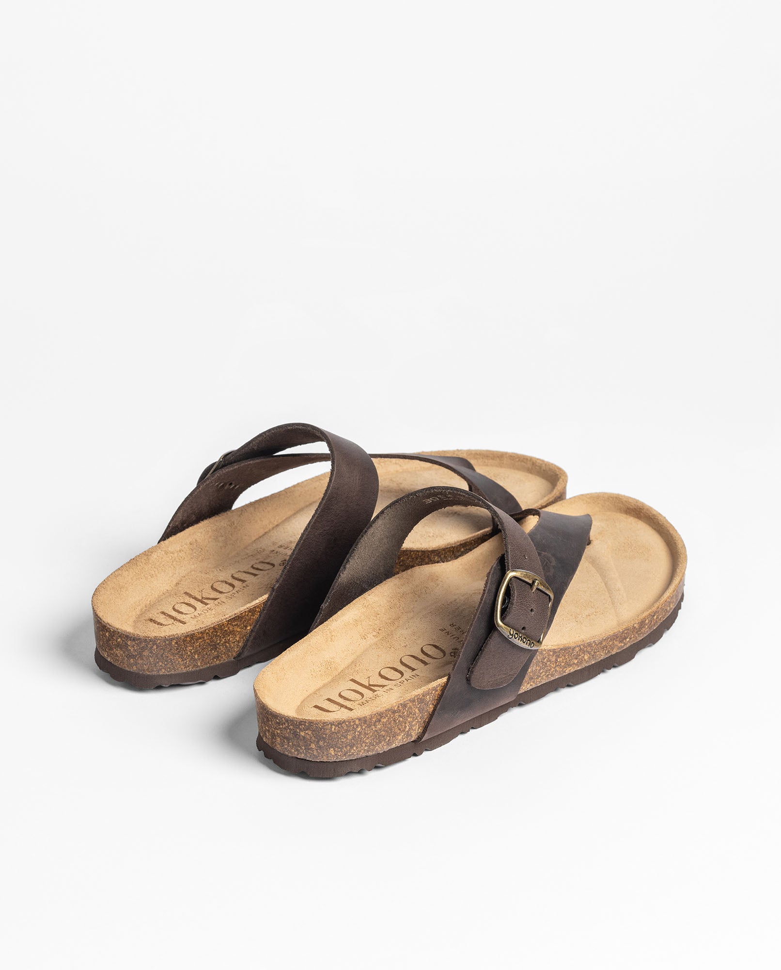 Flat sandal MACAM-203 brown