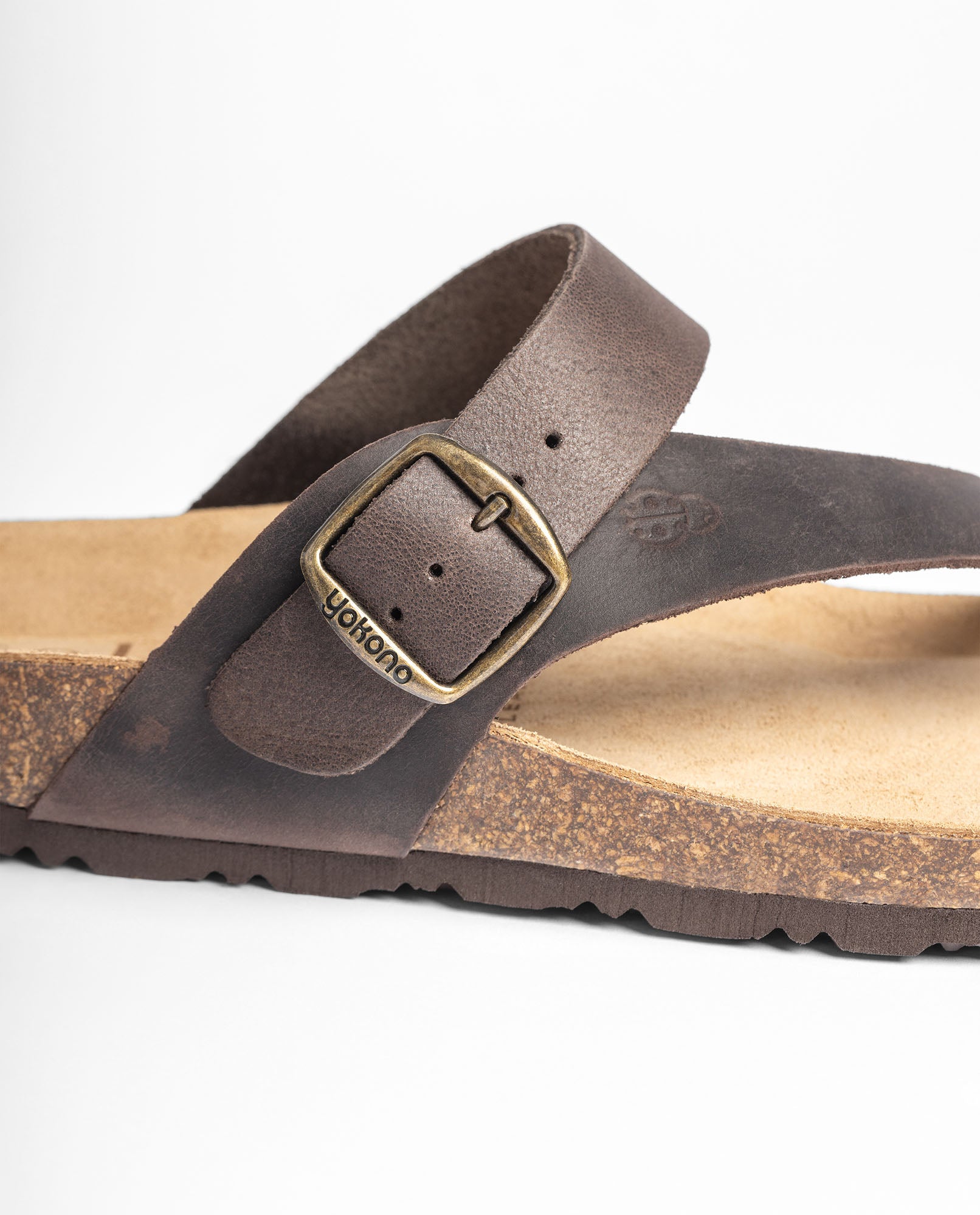 Flat sandal MACAM-203 brown