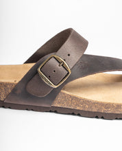 Flat sandal MACAM-203 brown