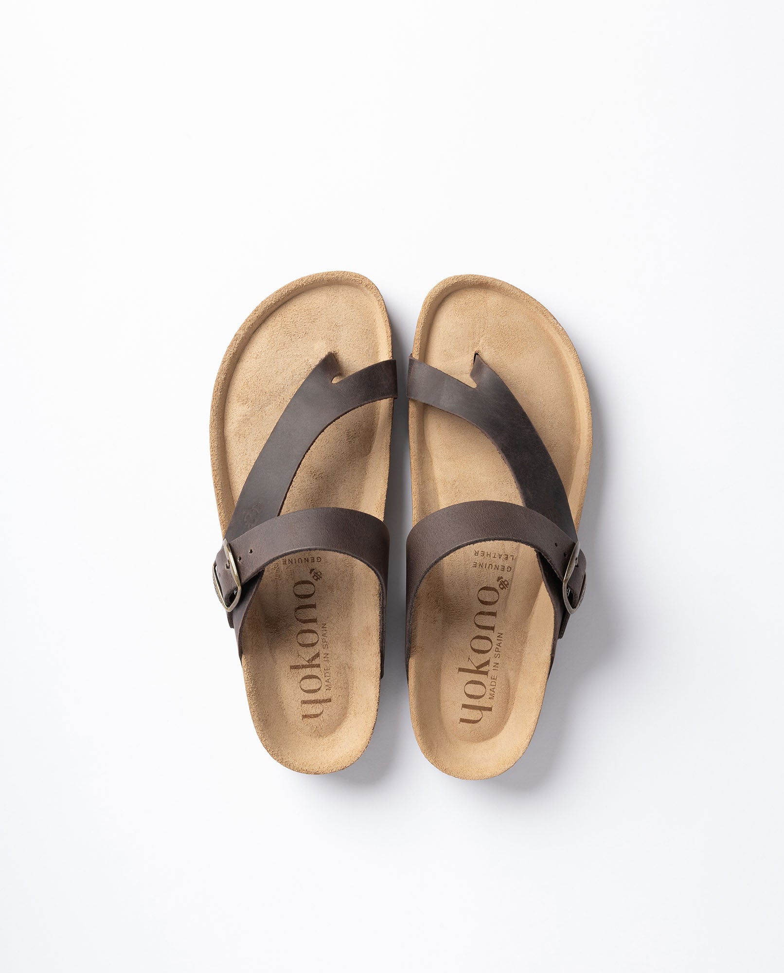 Flat sandal MACAM-203 brown