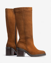 Bottine à talon MIRE-003 marron