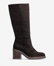 Botte à talon MIRE-003 marron