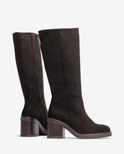 Botte à talon MIRE-003 marron