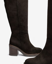 Botte à talon MIRE-003 marron