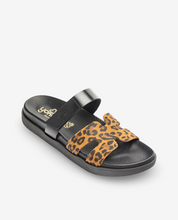 Sandale plate MORENA-125 léopard