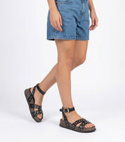 Sandalia plataforma OCA-262 negro