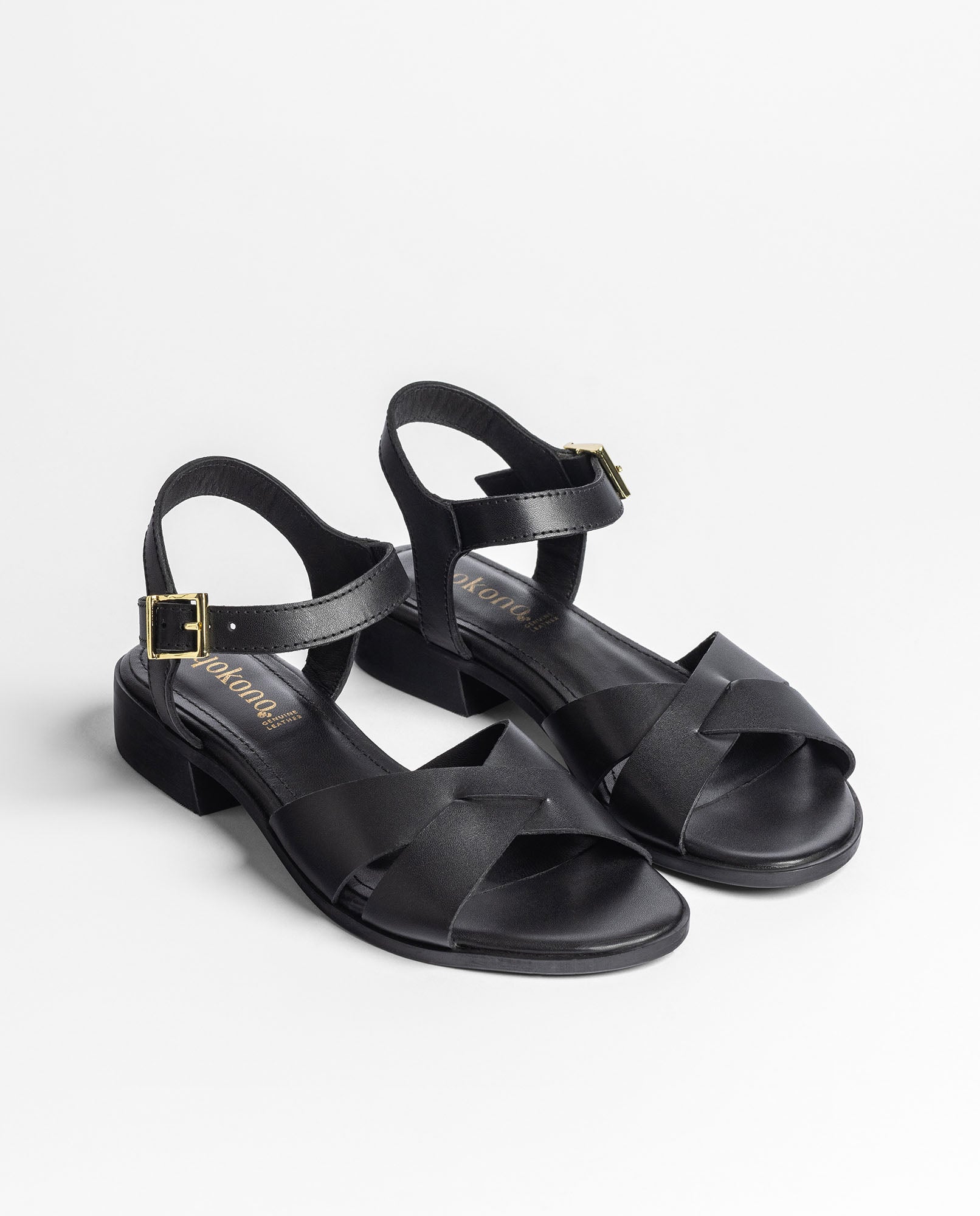 Sandalo con tacco RAB-251 nero