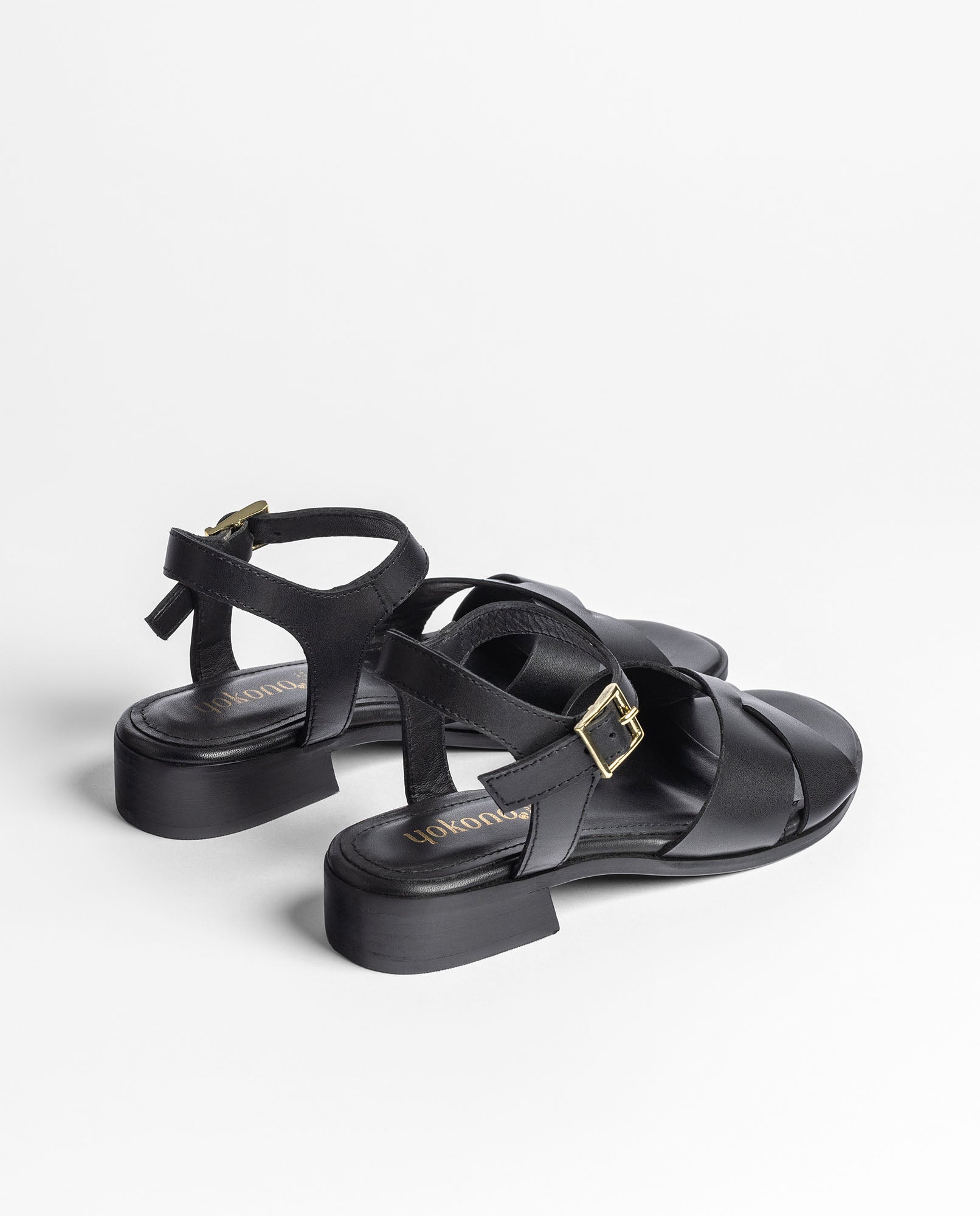 Sandalo con tacco RAB-251 nero