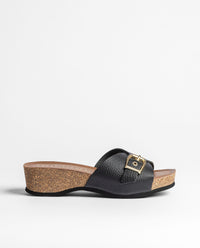 Sandalia cuña BOGO-260 negro