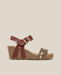 Keilsandalette CADIZ-306 braun