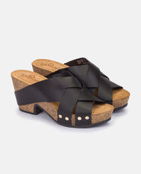 Wedge Sandal 003 Black