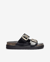 Sandalia de plataforma TUNEZ-130 negro