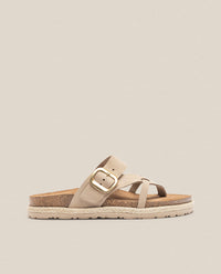 Sandalo basso ARENA-003 beige