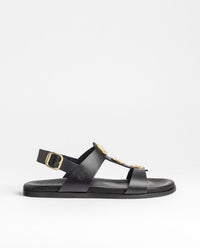 Flache Sandale DEIRA-272 schwarz