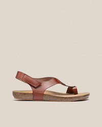 Flat sandal IBIZA-174 brown