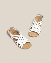 Flat sandal IBIZA-175 white