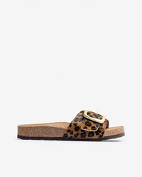 Sandalia plana JERBA-114 leopardo