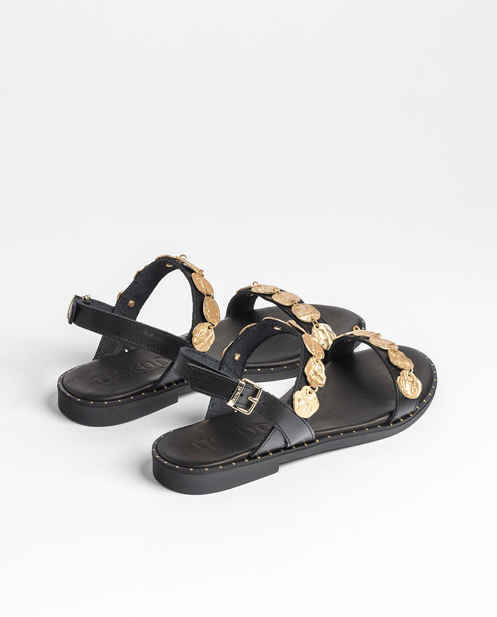 Sandalia plana LARA-271 negro_40282.jpg