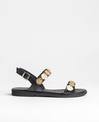 Flache Sandale LARA-271 schwarz