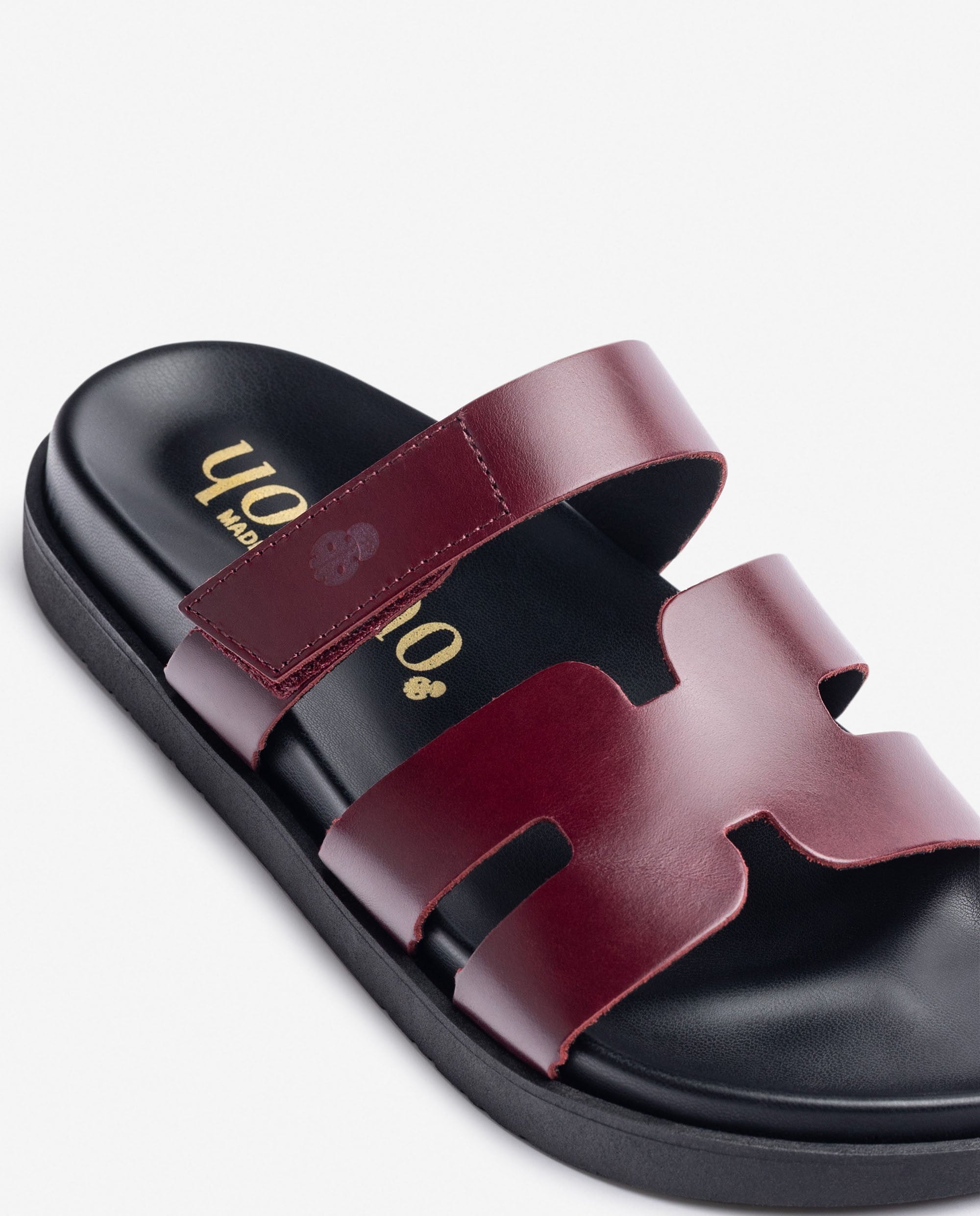 Sandalia plana MORENA-125 burdeos_37629.jpg