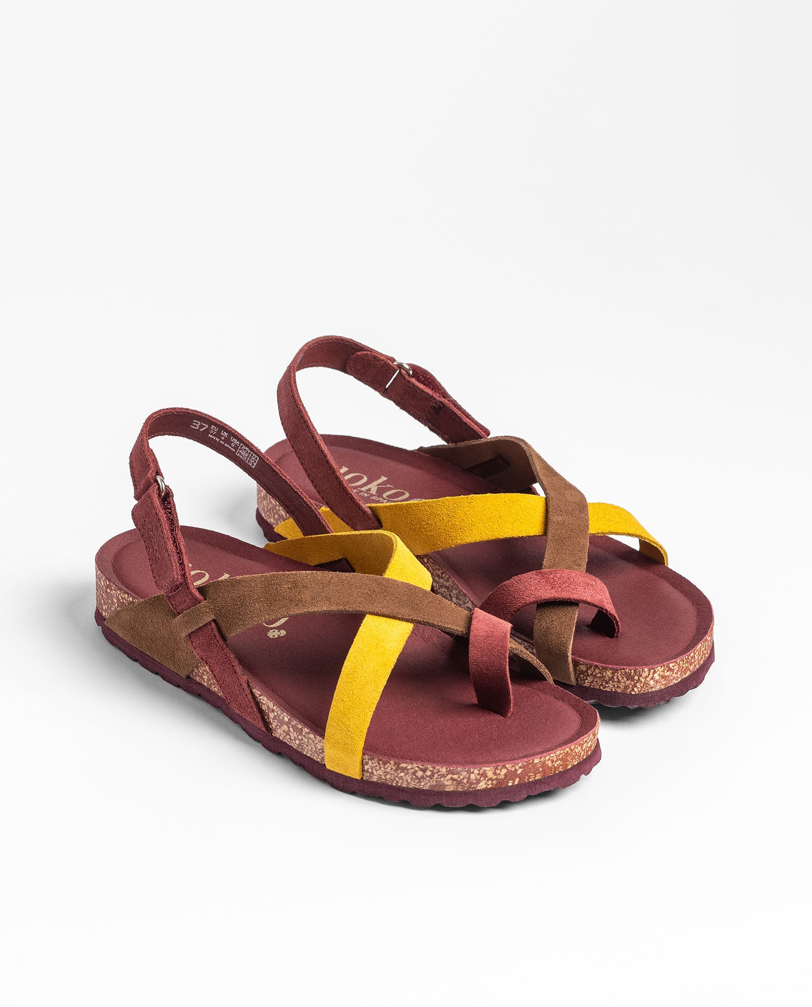 Sandalia plana ONLY-718 burdeos_40075.jpg