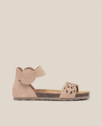 Flat sandal VILLA-086 brown